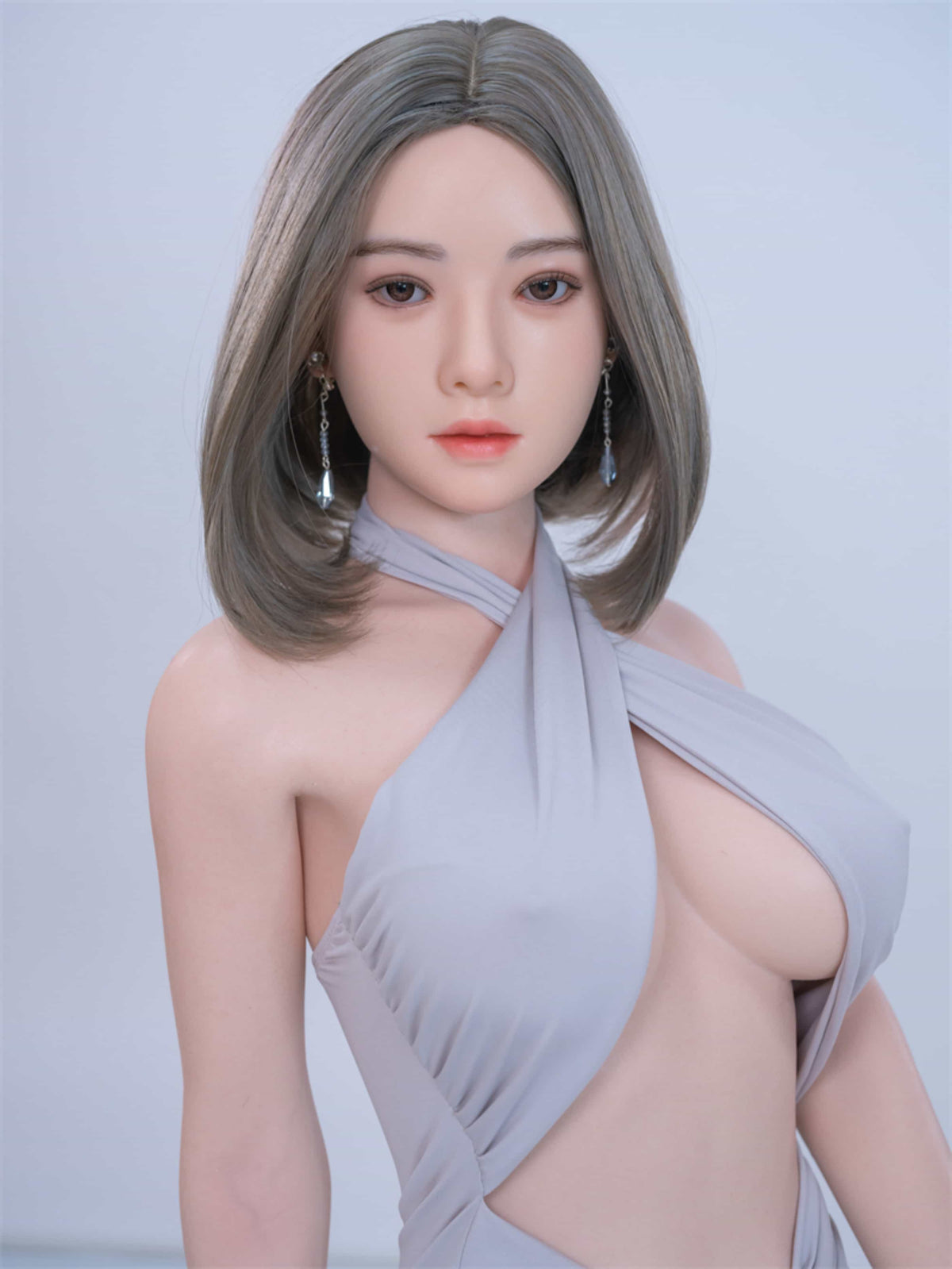 Piaoenxi： 158Cm Korean Office Girls Silicone Sex Dolls