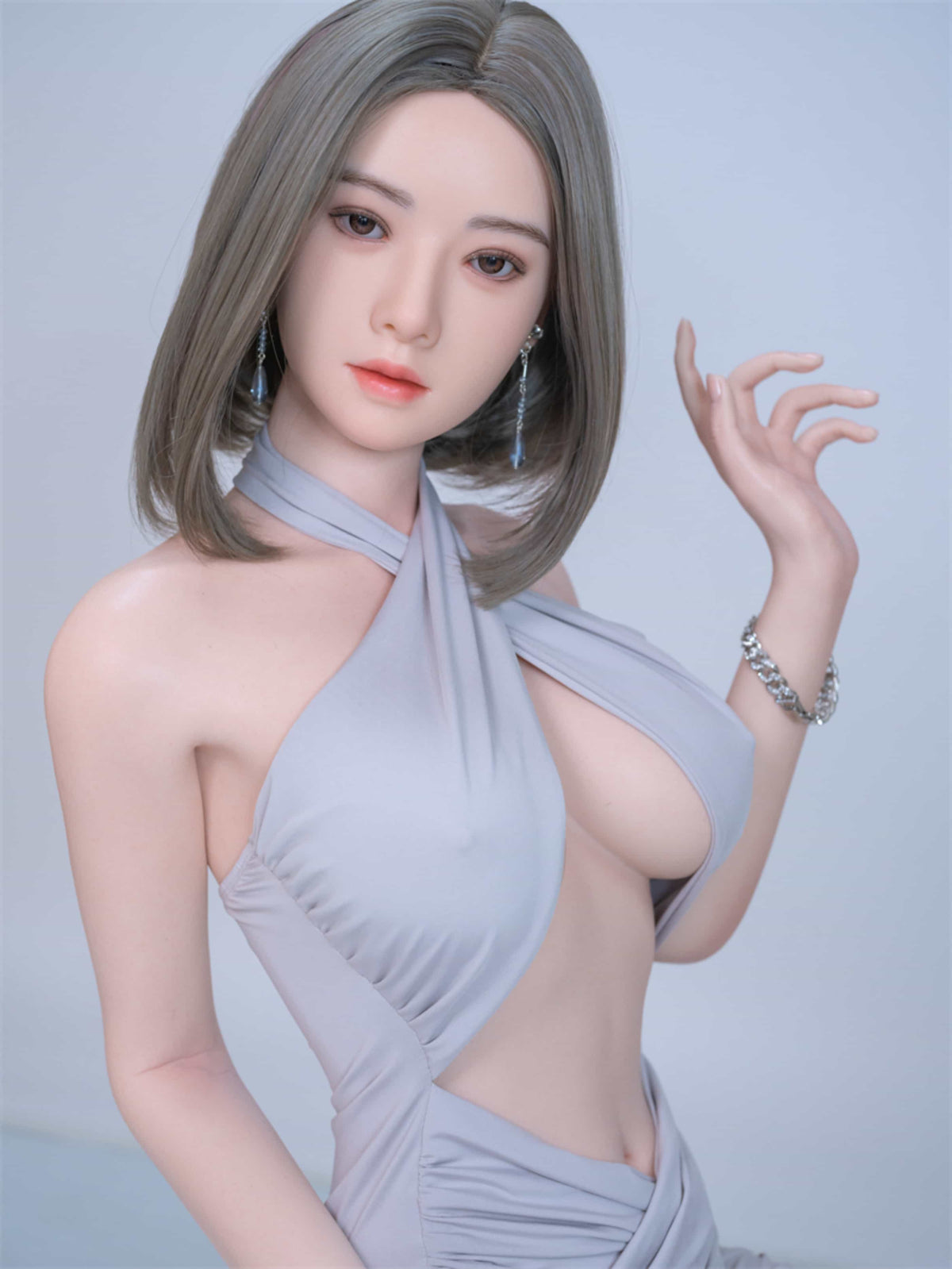 Piaoenxi： 158Cm Korean Office Girls Silicone Sex Dolls