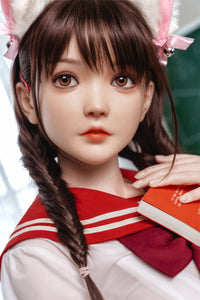 Qinqin：158Cm Asian Adolescent Girl Silicone Sex Dolls