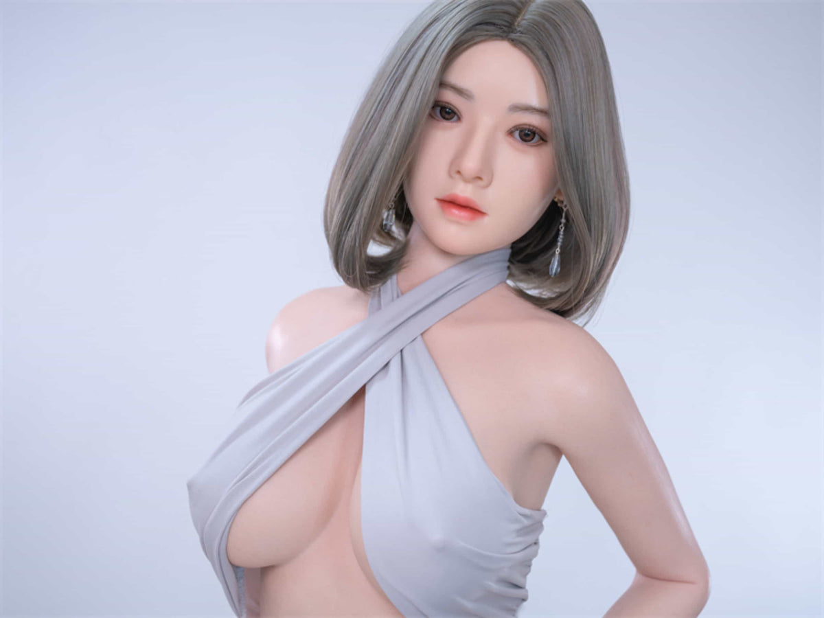 Piaoenxi： 158Cm Korean Office Girls Silicone Sex Dolls