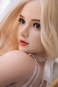 Ella: 148Cm Japanese Teen Silicon Head+Real Oral Sex Dolls【Best-In-Class】