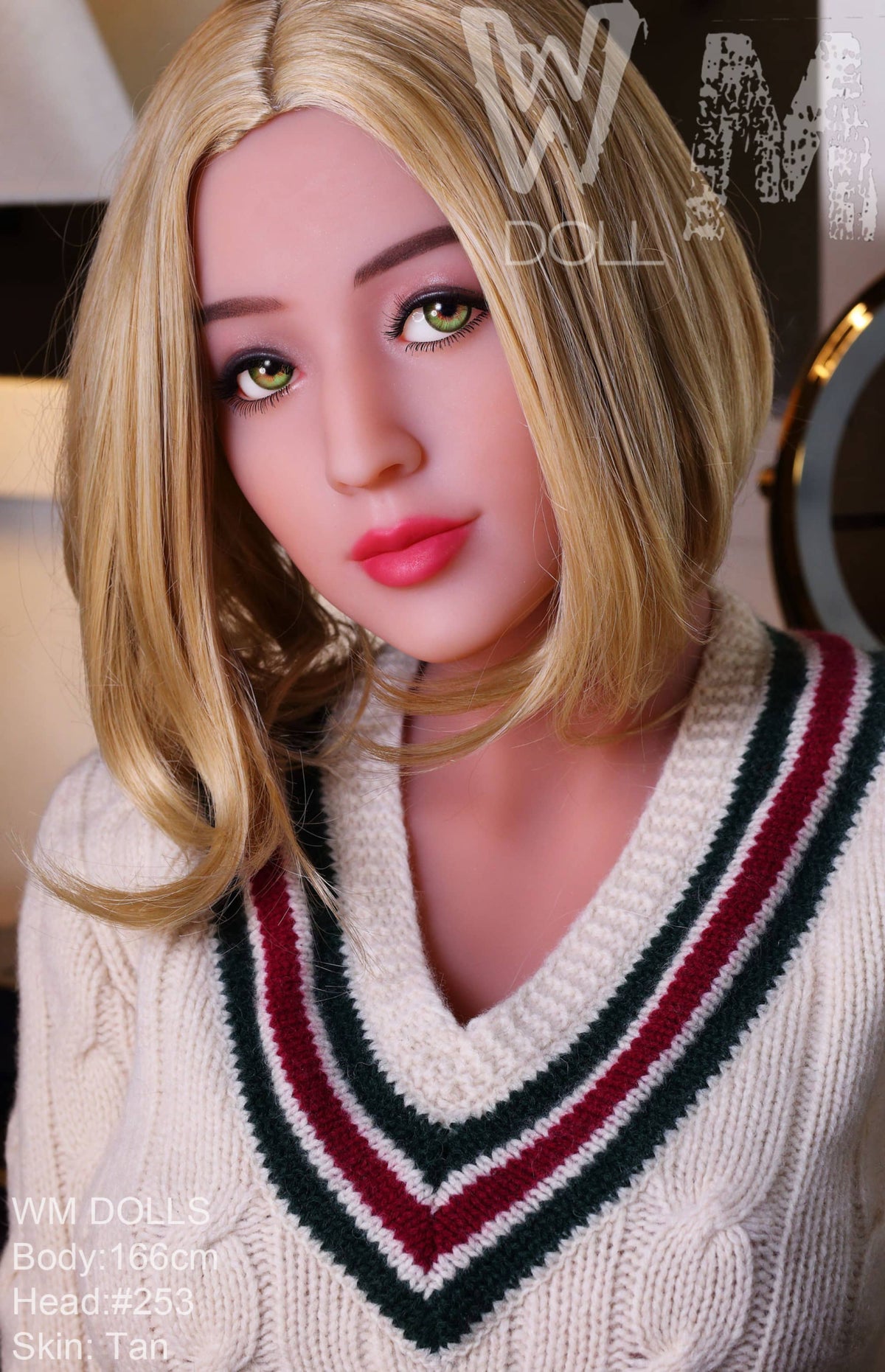 Claire: TPE 166Cm European Skinny Sex Dolls【WM Brand】