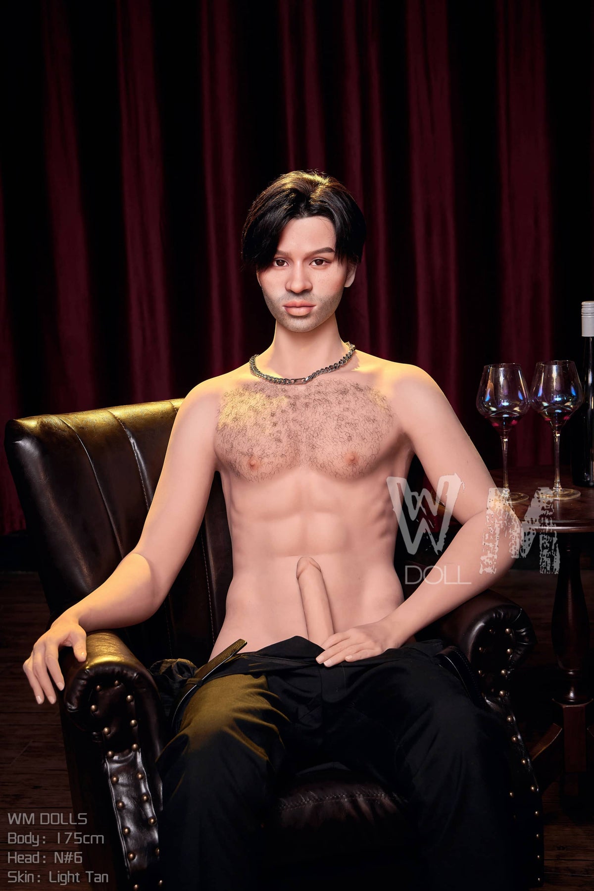 Miles: TPE 175Cm European Male Sex Dolls【WM Brand】