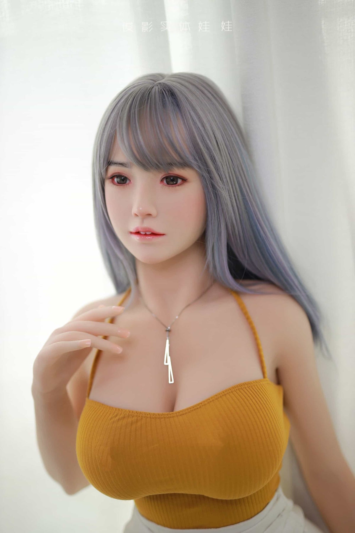 Lingxiu: 157Cm Chinese Big Boobs Girl Silicon Sex Dolls