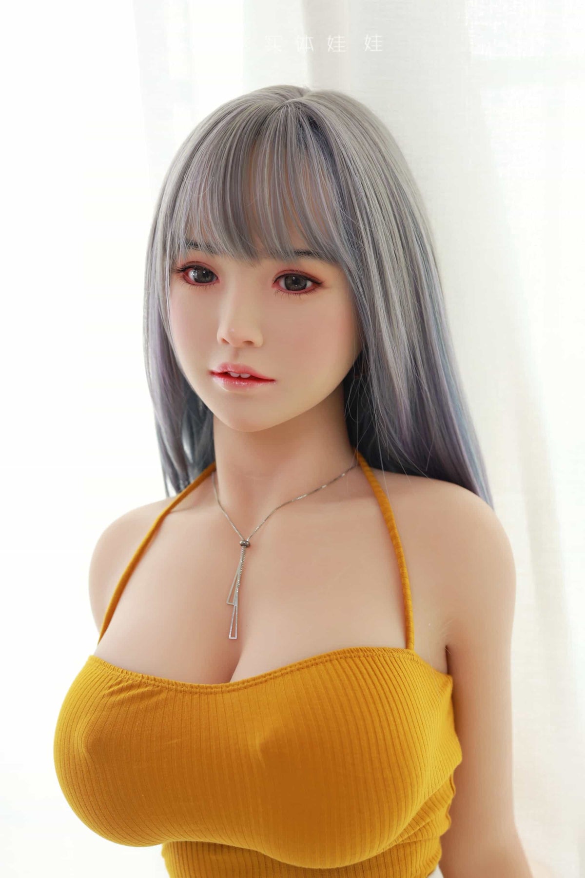 Lingxiu: 157Cm Chinese Big Boobs Girl Silicon Sex Dolls