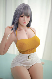 Lingxiu: 157Cm Chinese Big Boobs Girl Silicon Sex Dolls