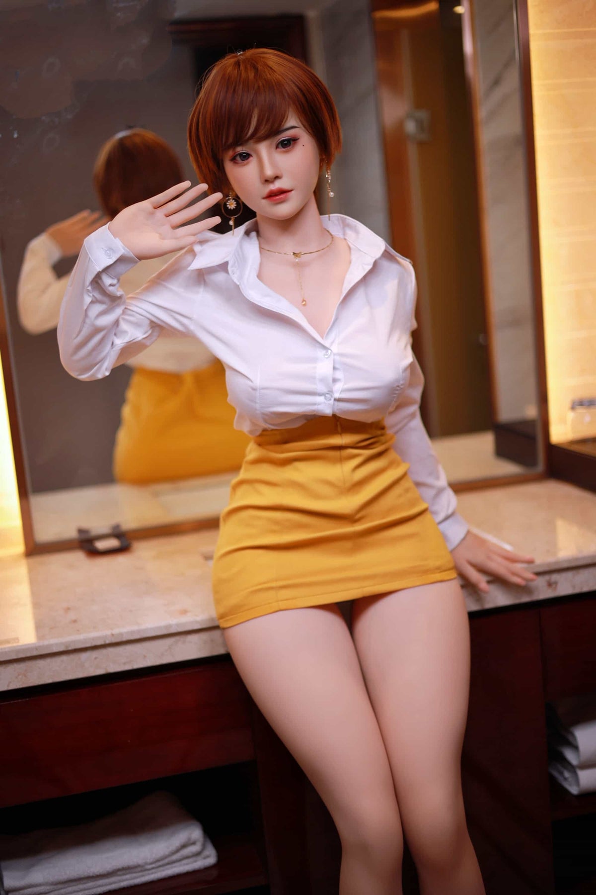 Jingfu: 163Cm Chinese Silicon Sex Dolls