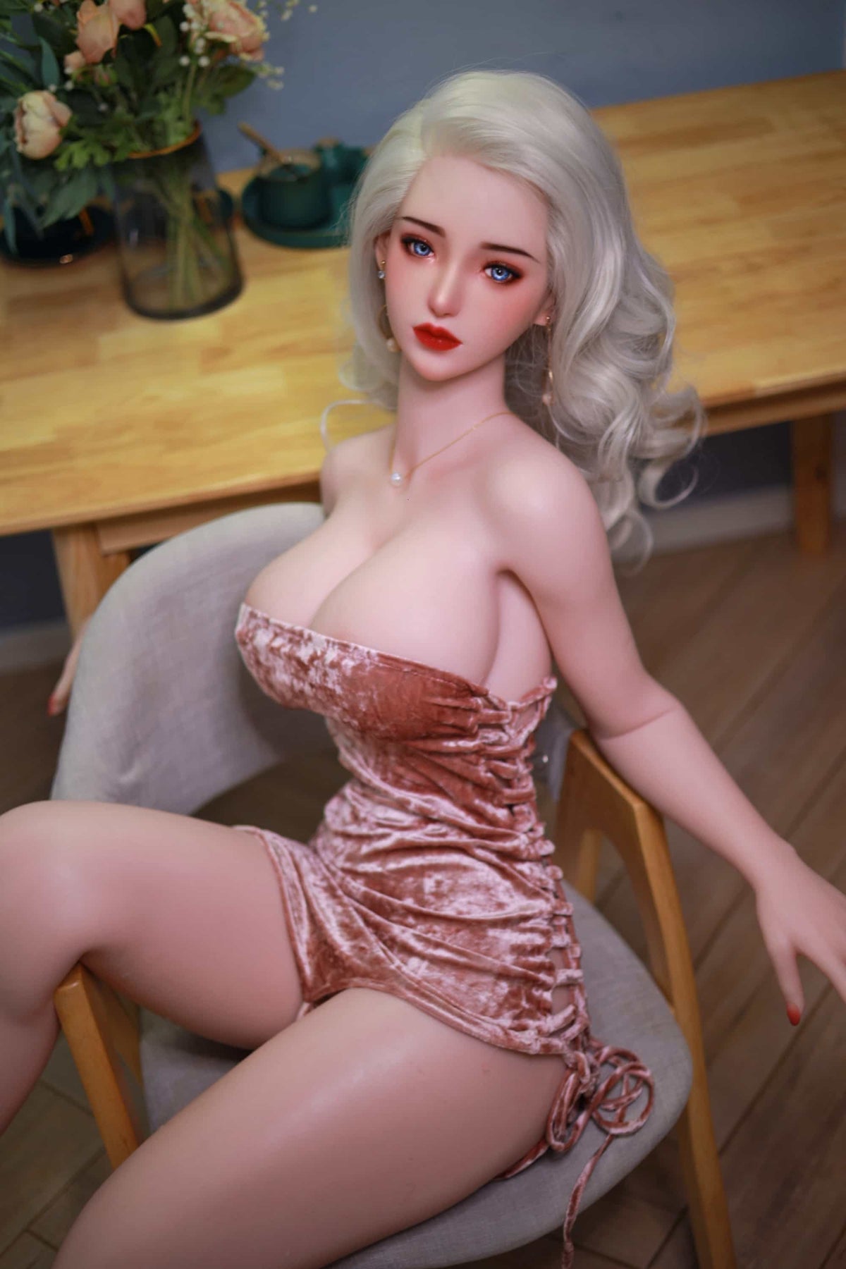 Nicole: 161Cm European Girl Silicon Sex Dolls