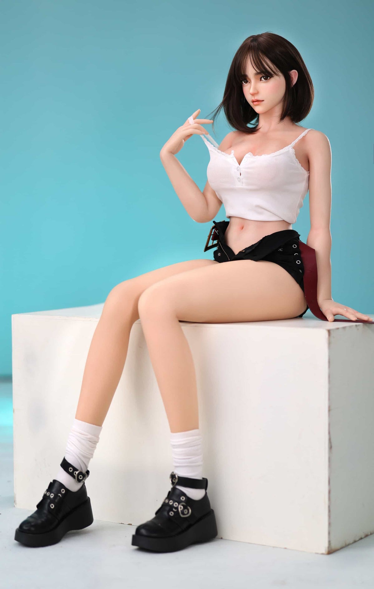 Freya: 165Cm European Silicon+Real Oral Sex Dolls