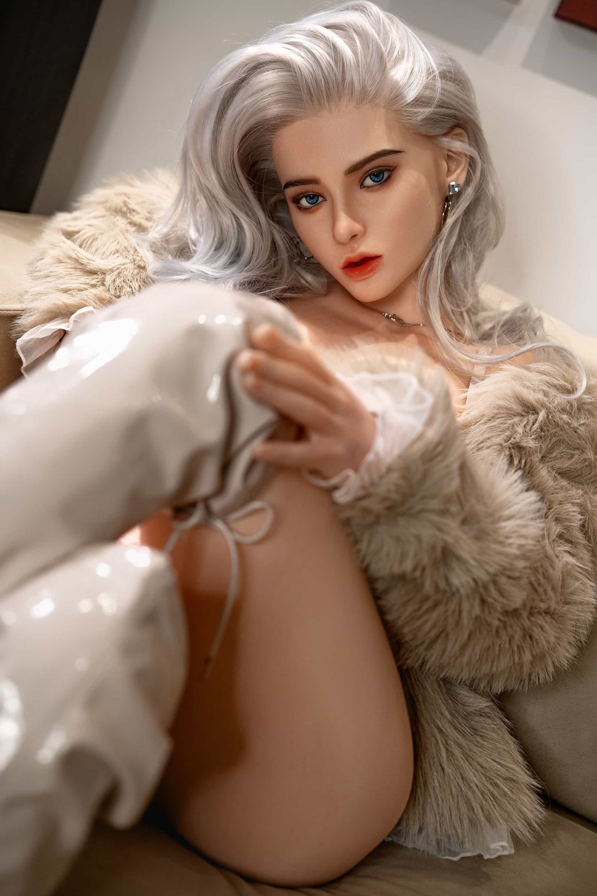 Hazel: 164Cm European Curvy Belle Full Silicon+Real Oral Sex Dolls【US Customer Available Only】【Best-In-Class】