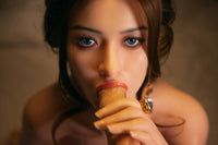 Jane: 166Cm Asian Curvy Silicon Head+Real Oral Sex Dolls【Best-In-Class】