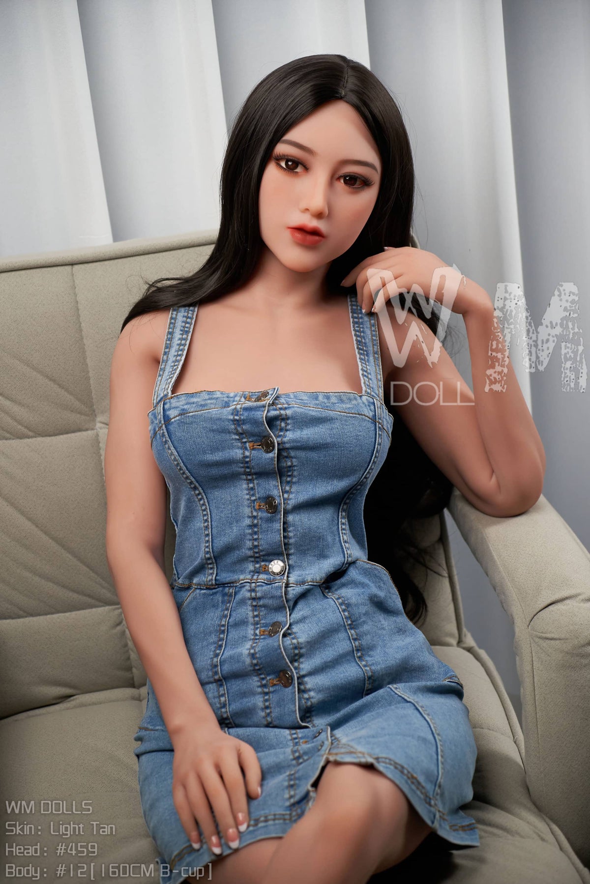 Sally: TPE 160Cm Asian Curvy Sex Dolls【WM Brand】