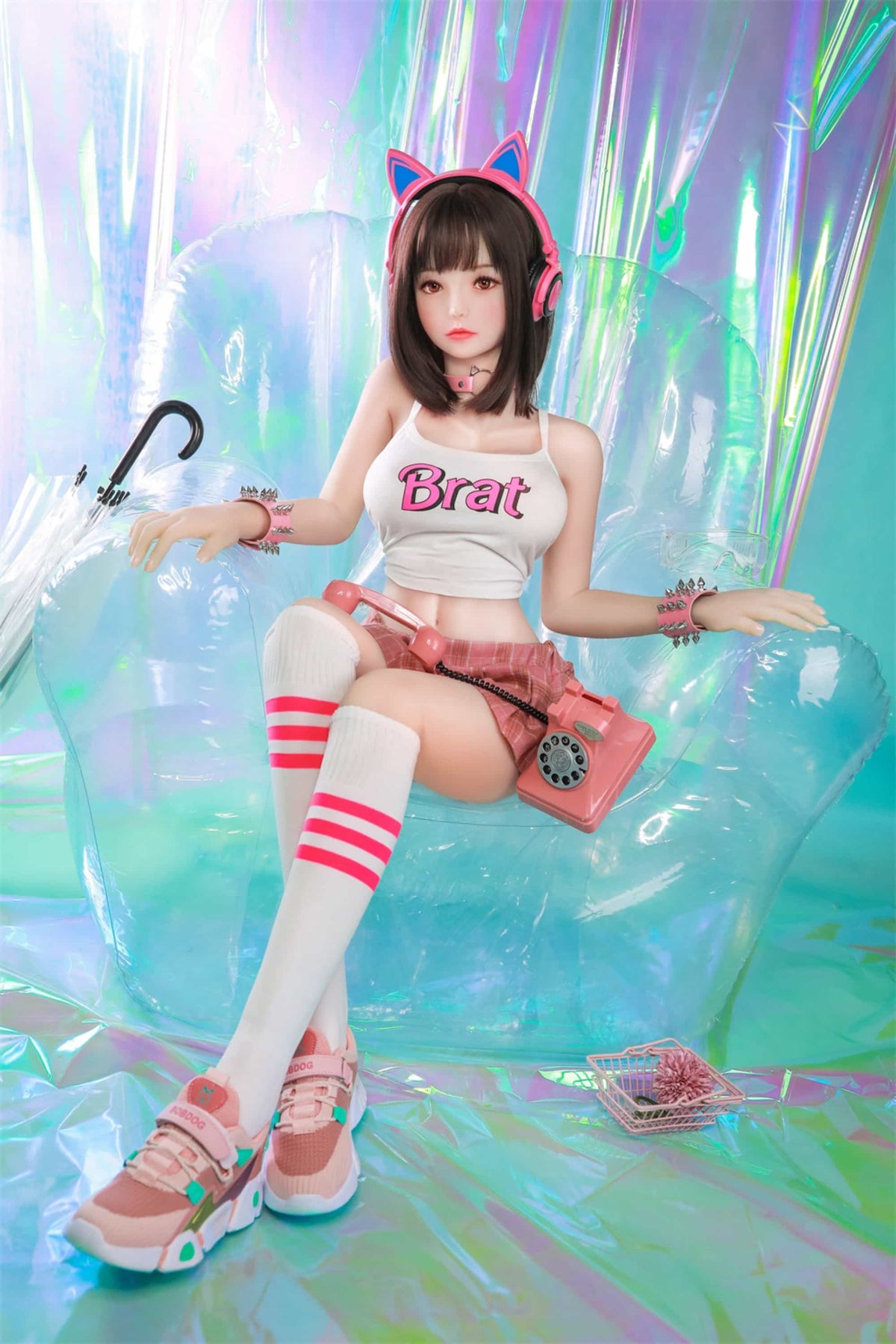 Lacey: 148Cm Adolescent Girl Mini TPE Sex Dolls【US Customer Available Only】