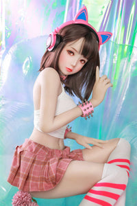 Lacey: 148Cm Adolescent Girl Mini TPE Sex Dolls【US Customer Available Only】