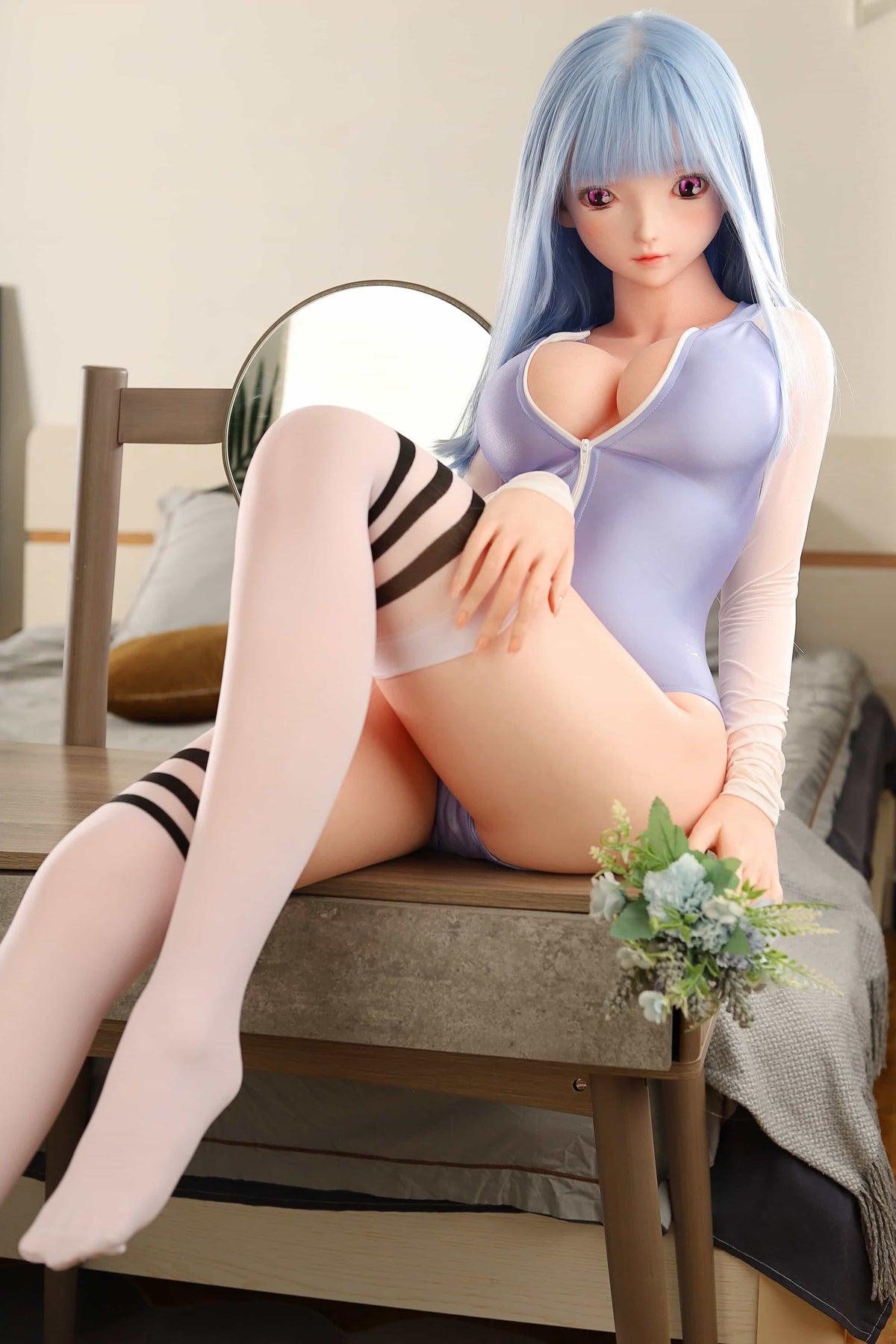 Mina：163Cm Japanese Anime  Silicone Sex Dolls