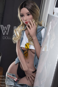 Rachel: TPE 160Cm European Small Breast Skinny Sex Dolls【WM Brand】