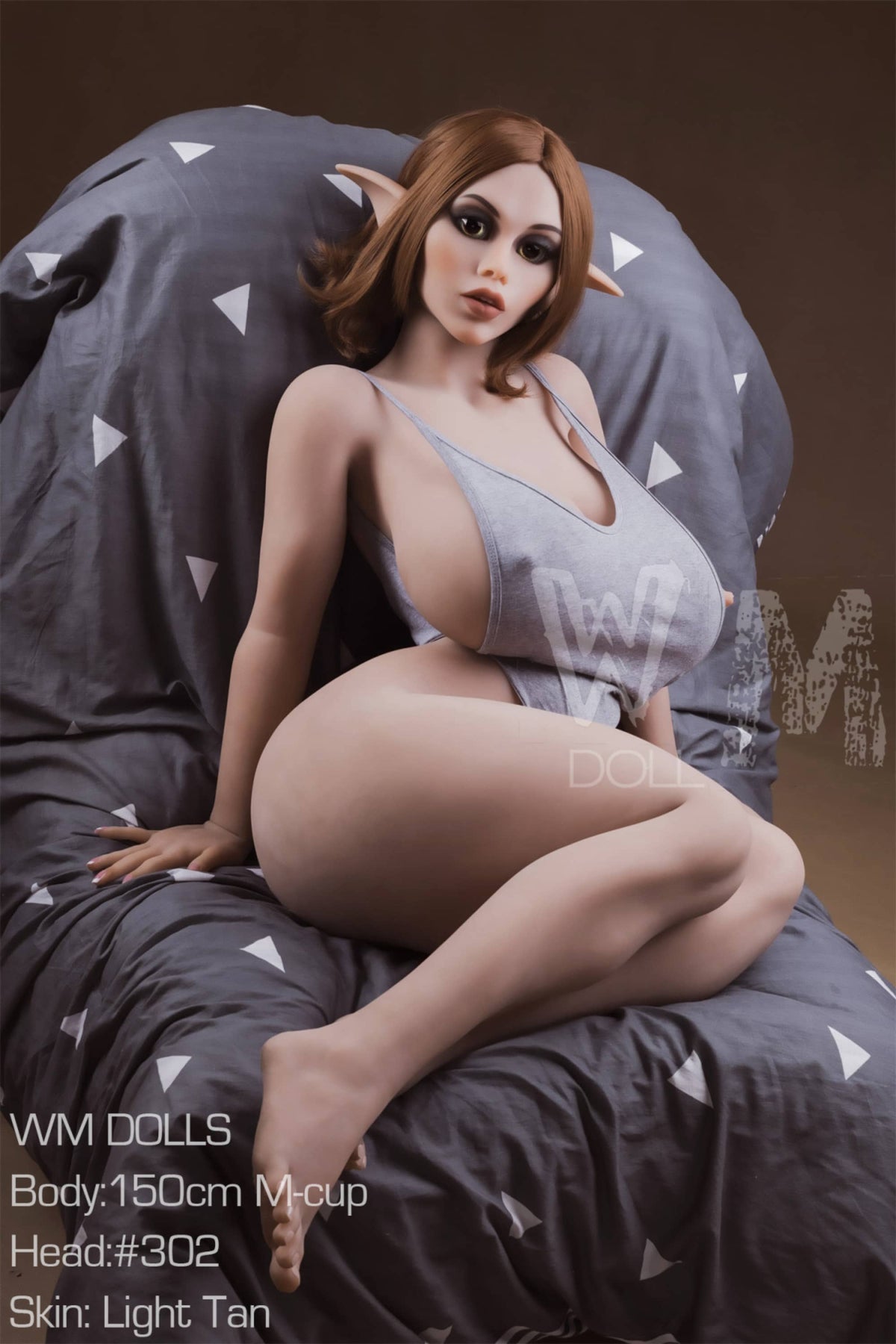 Elizabeth: TPE 150Cm European Elf BBW Sex Dolls【WM Brand】