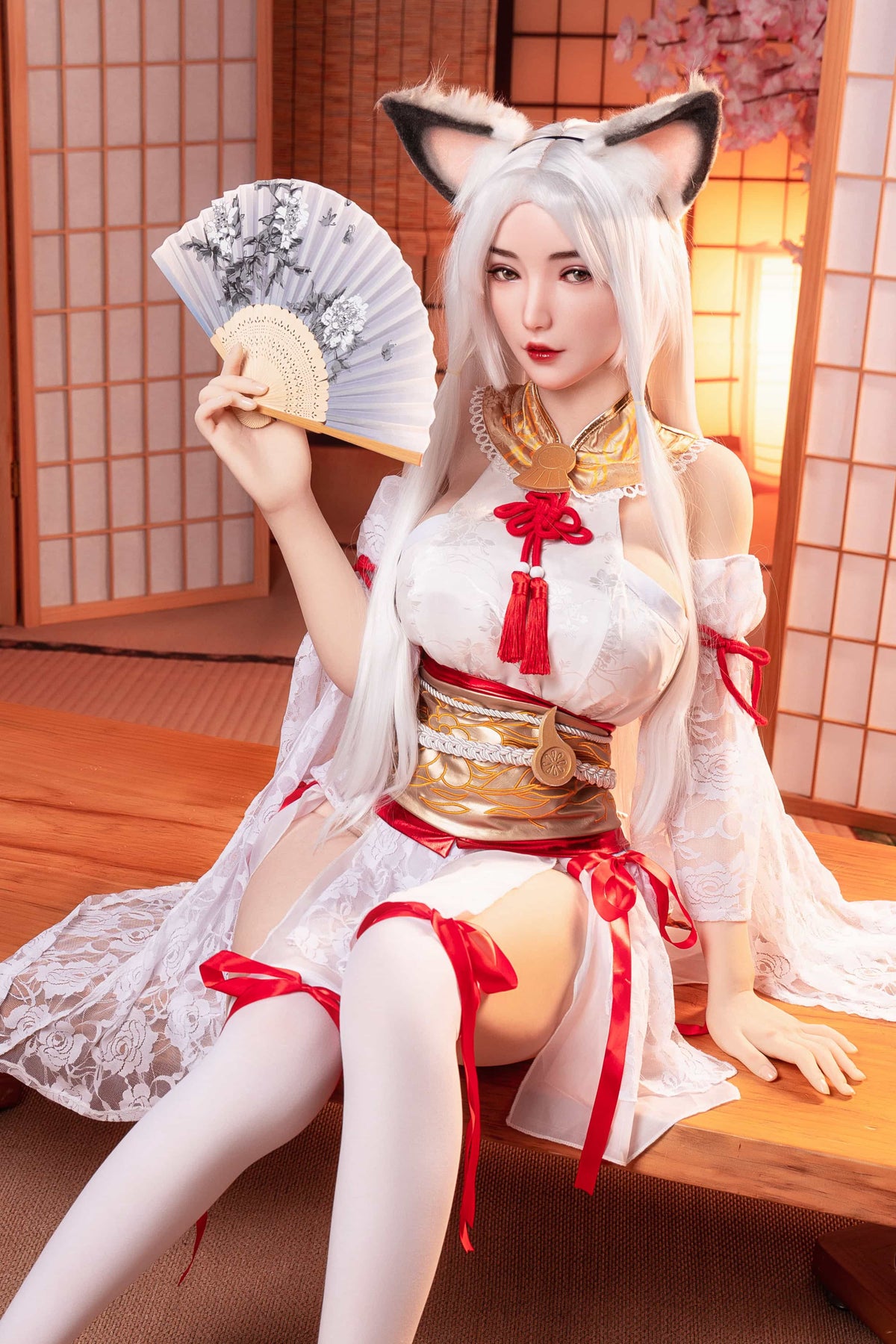 Chiyo：160Cm Japanese Cosplay Realistic Silicon Sex Dolls