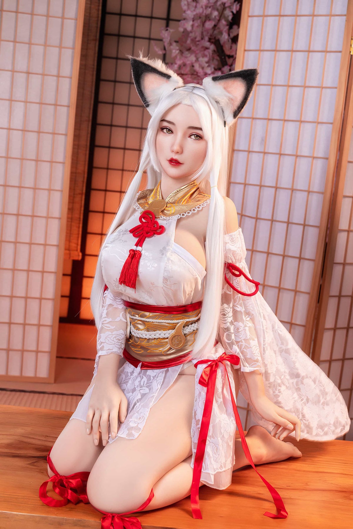 Chiyo：160Cm Japanese Cosplay Realistic Silicon Sex Dolls