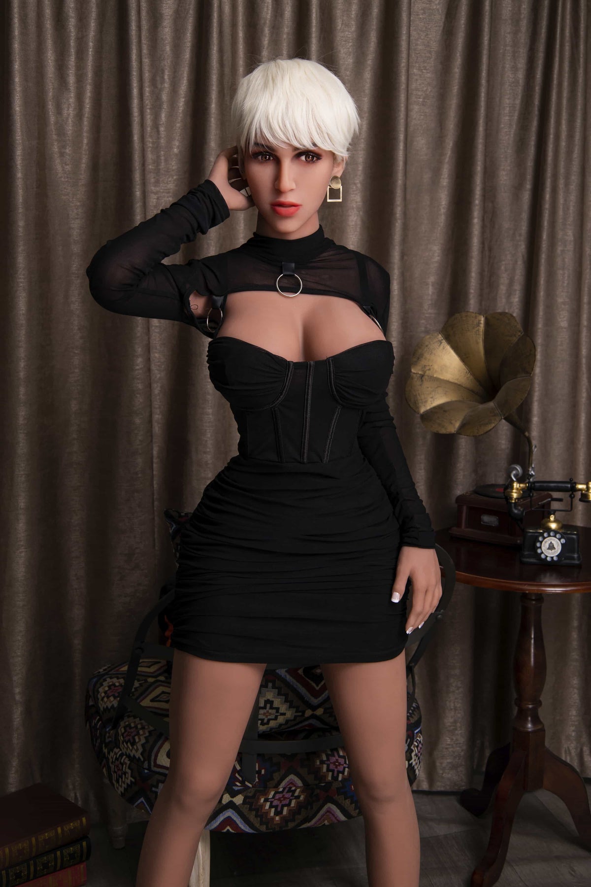 Violet：170Cm European Hair Stylist TPE Sex Dolls