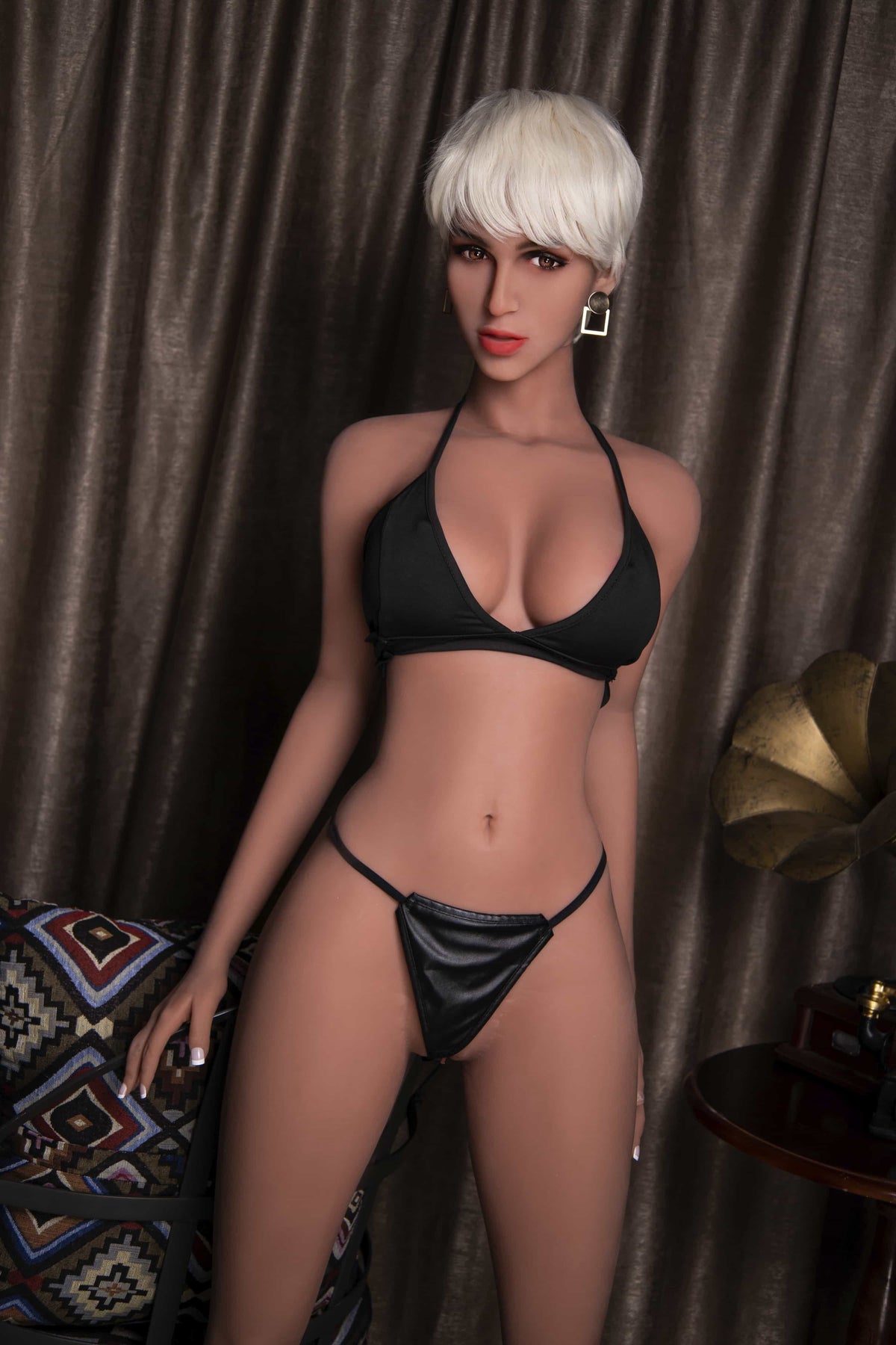 Violet：170Cm European Hair Stylist TPE Sex Dolls