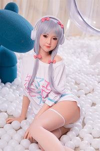 Kasumi： 158cm Japanese Adolescent Girl  Silicone Sex Dolls