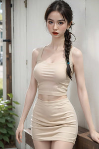 Qiqi：168Cm Chinese Secretary Silicone Sex Dolls